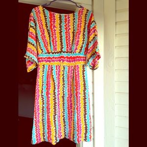 NWT Trina Turk Bright Silk Dress - Size 6